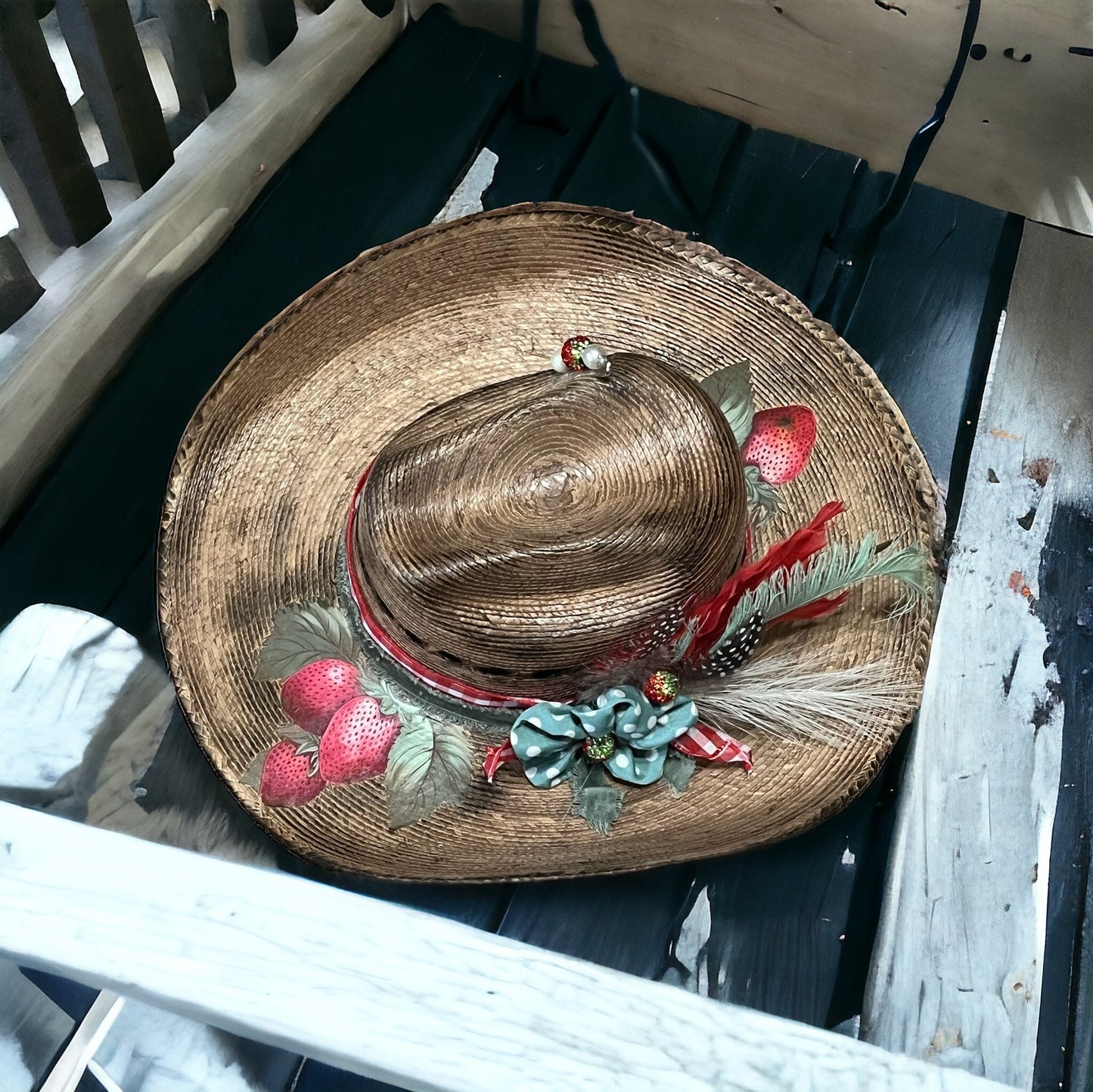 Strawberry Feels - Mad Gringa Hats & Boutique