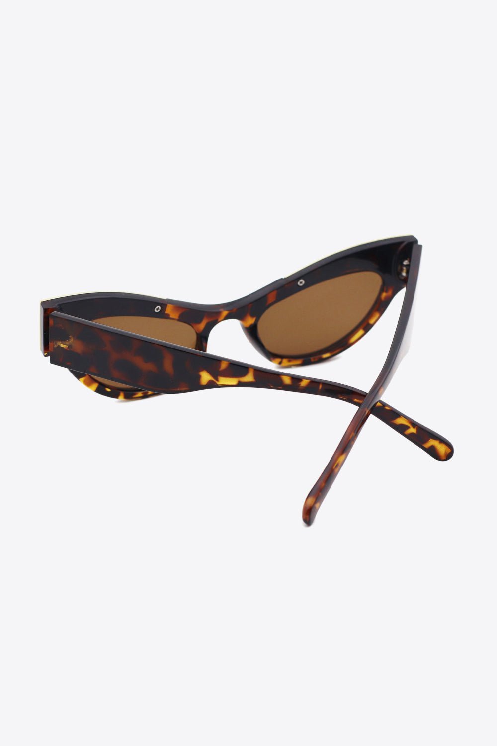UV400 Rhinestone Trim Cat-Eye Sunglasses - Mad Gringa Hats & Boutique
