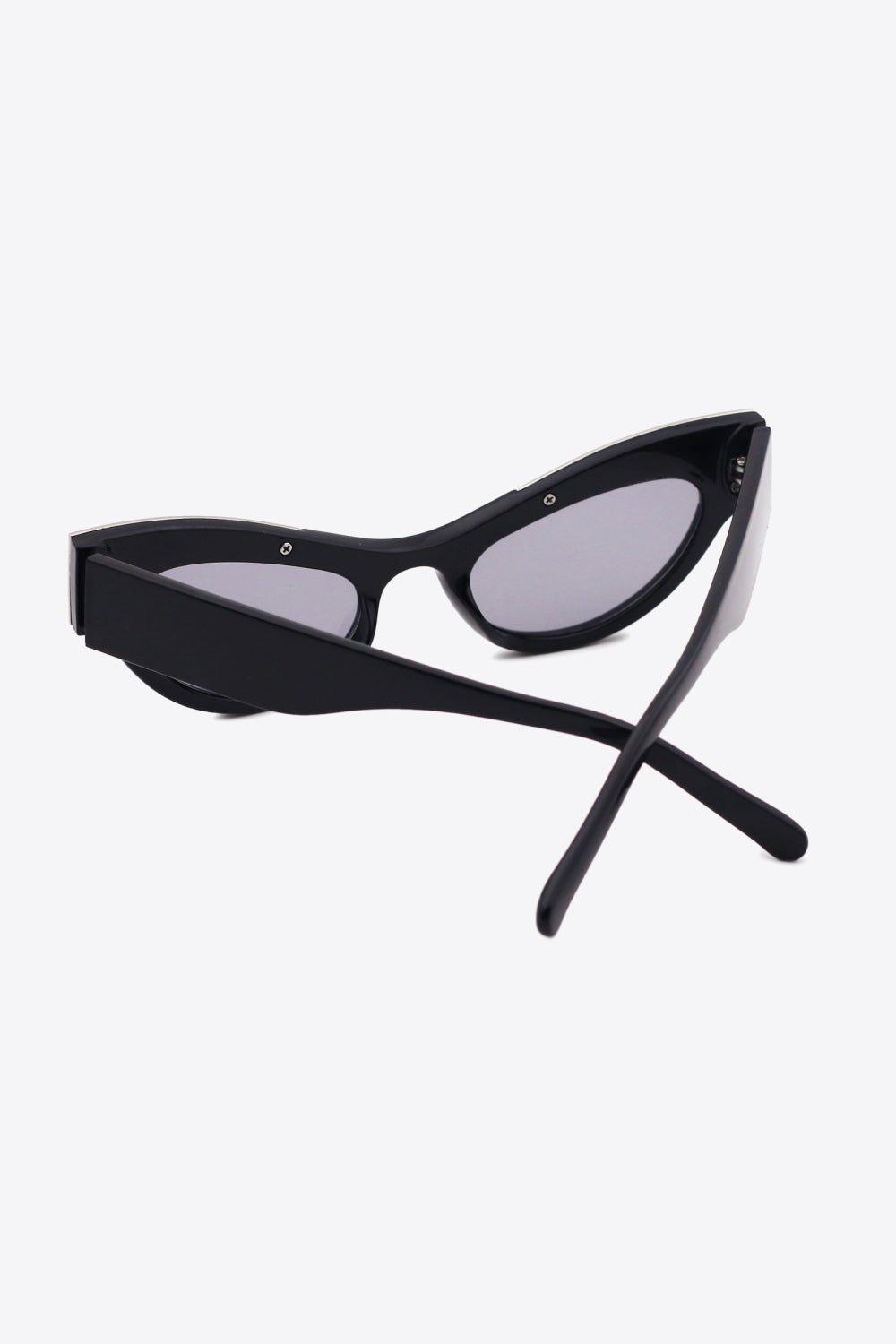 UV400 Rhinestone Trim Cat-Eye Sunglasses - Mad Gringa Hats & Boutique