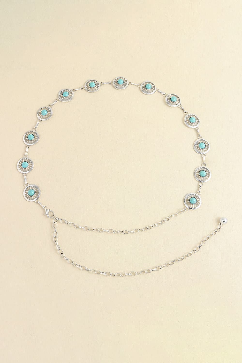 Vintage Turquoise Alloy Belt - Mad Gringa Hats & Boutique