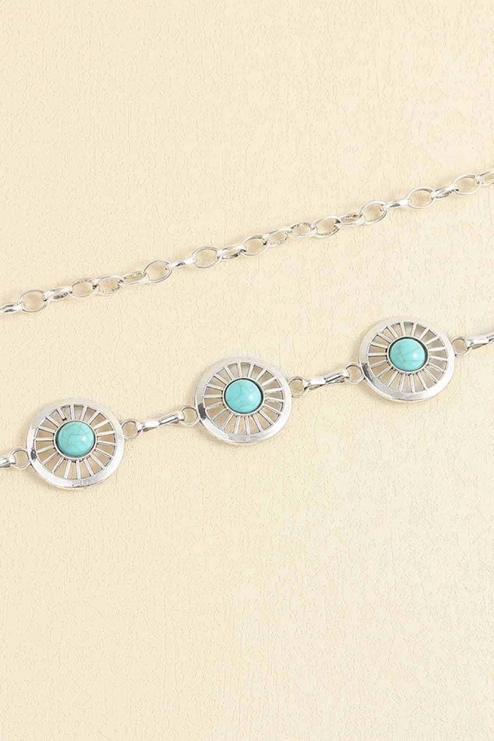Vintage Turquoise Alloy Belt - Mad Gringa Hats & Boutique