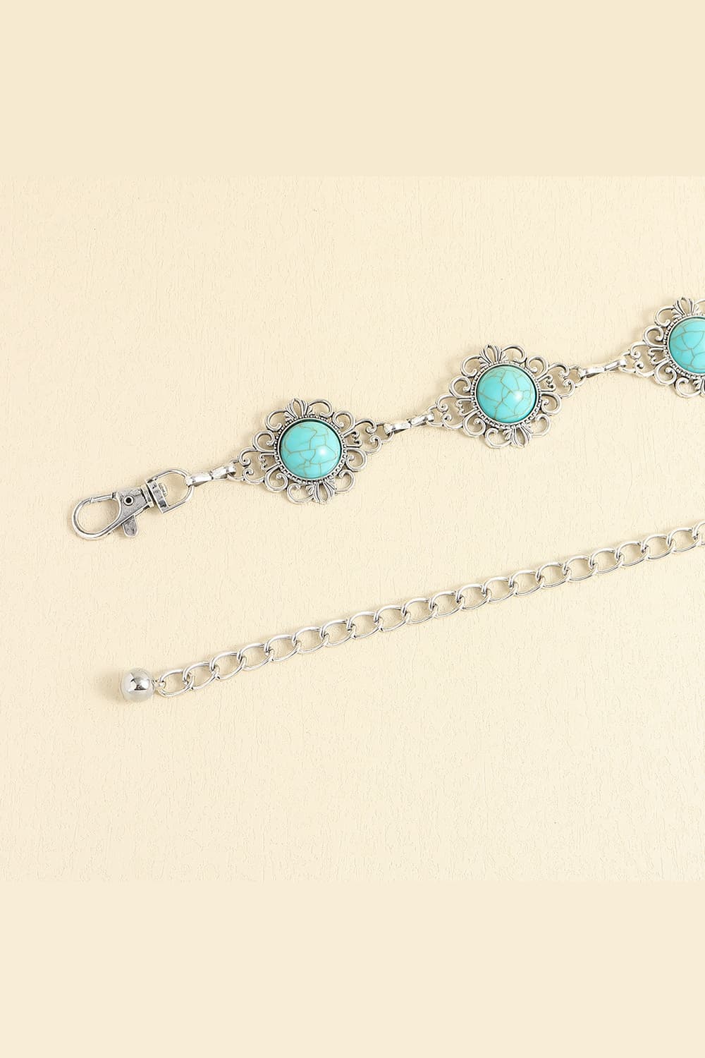 Vintage Turquoise Alloy Belt - Mad Gringa Hats & Boutique