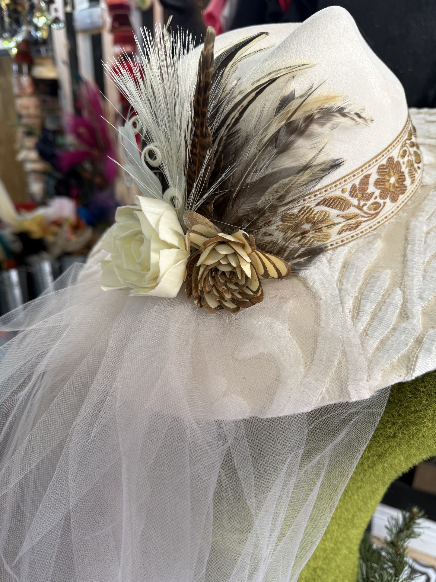 Country Wedding in Cream