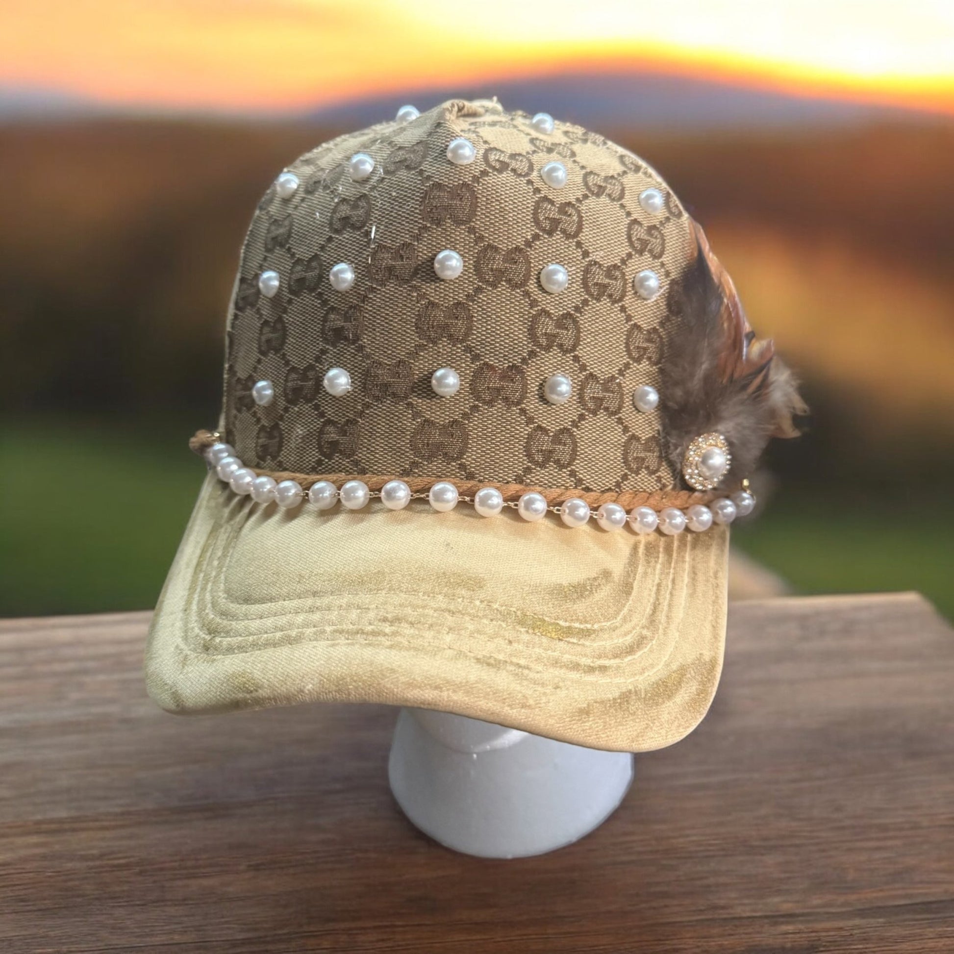 Boujee G Trucker Hat - Mad Gringa Hats & Boutique