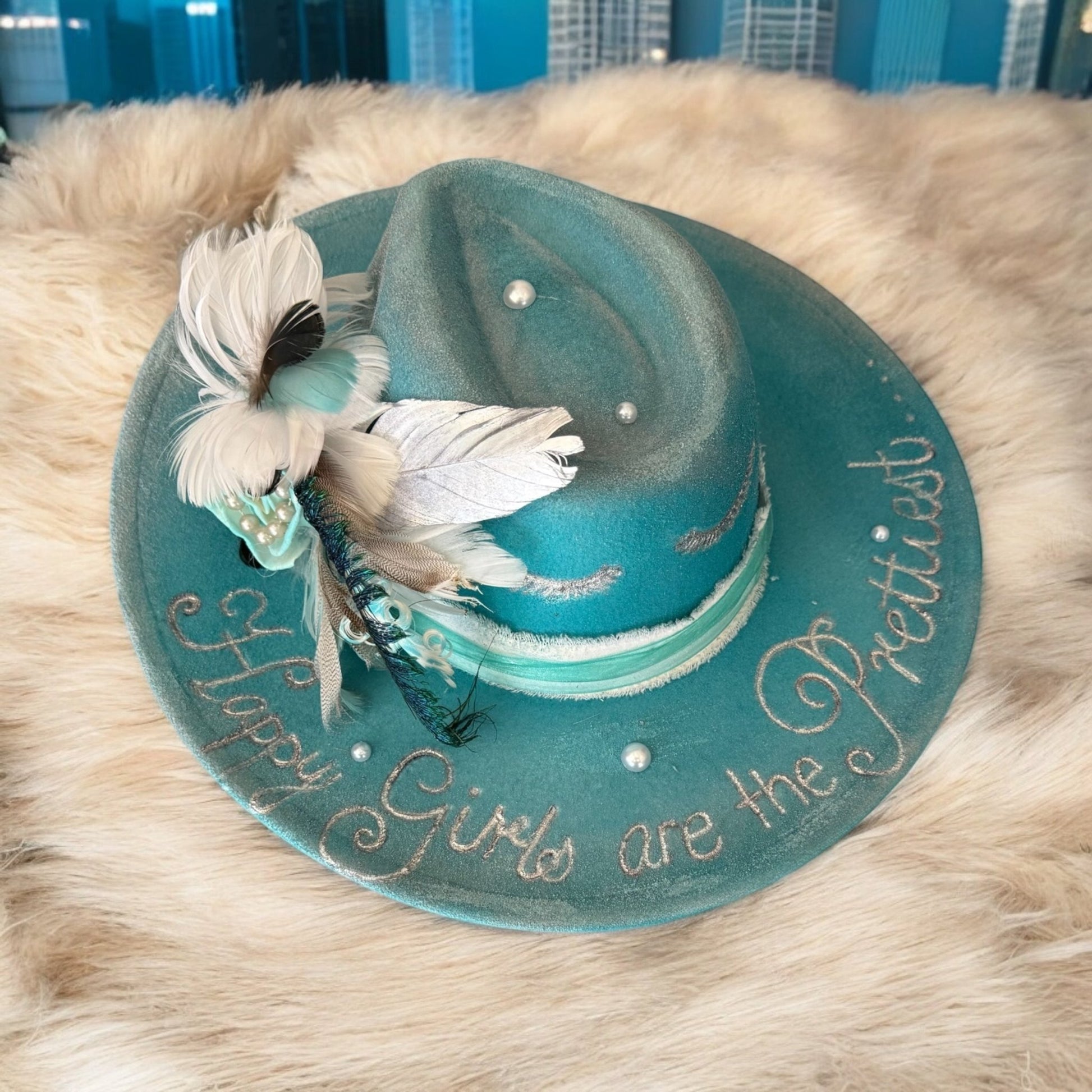 Breakfast at Tiffany’s Burned Rancher Hat - Mad Gringa Hats & Boutique