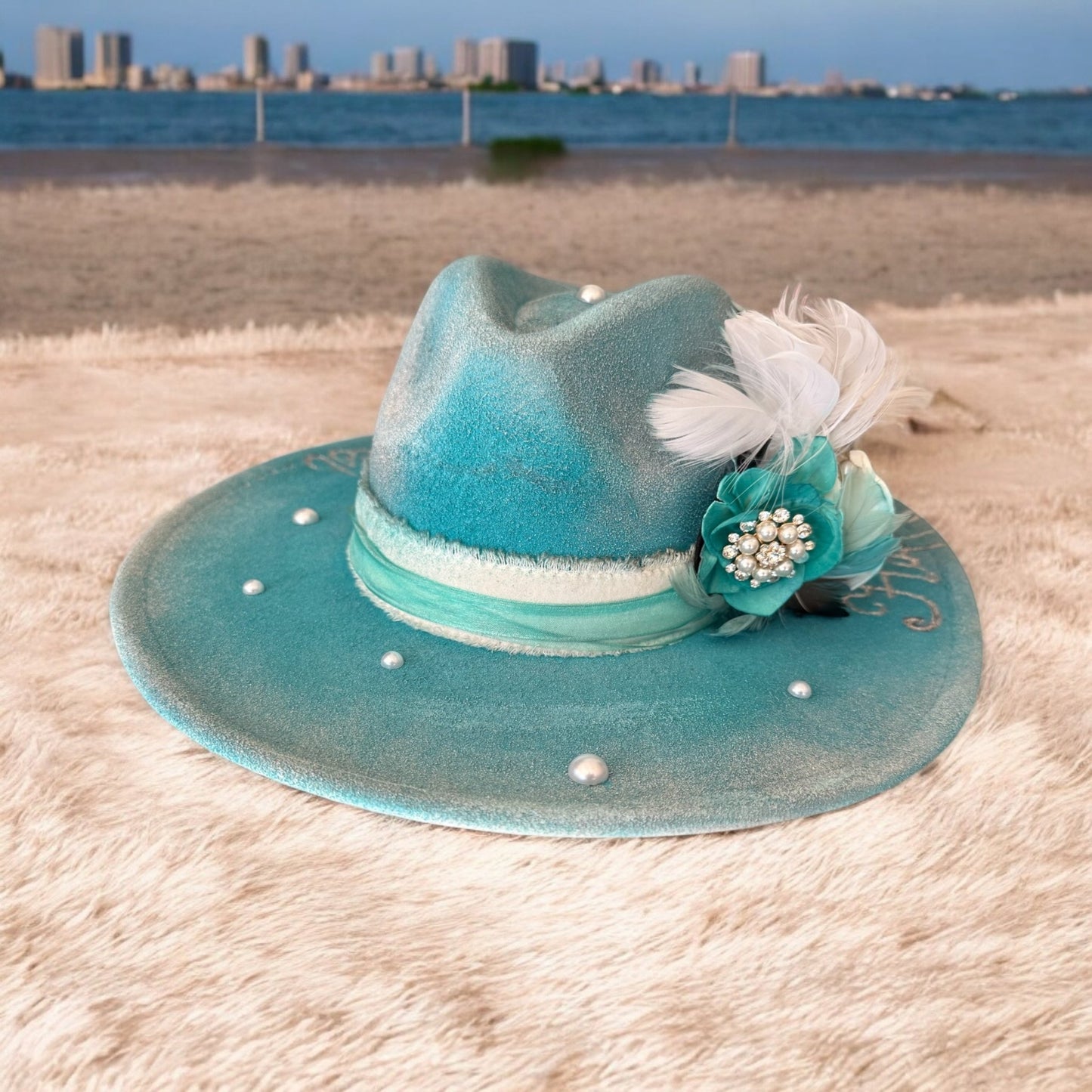 Breakfast at Tiffany’s Burned Rancher Hat - Mad Gringa Hats & Boutique