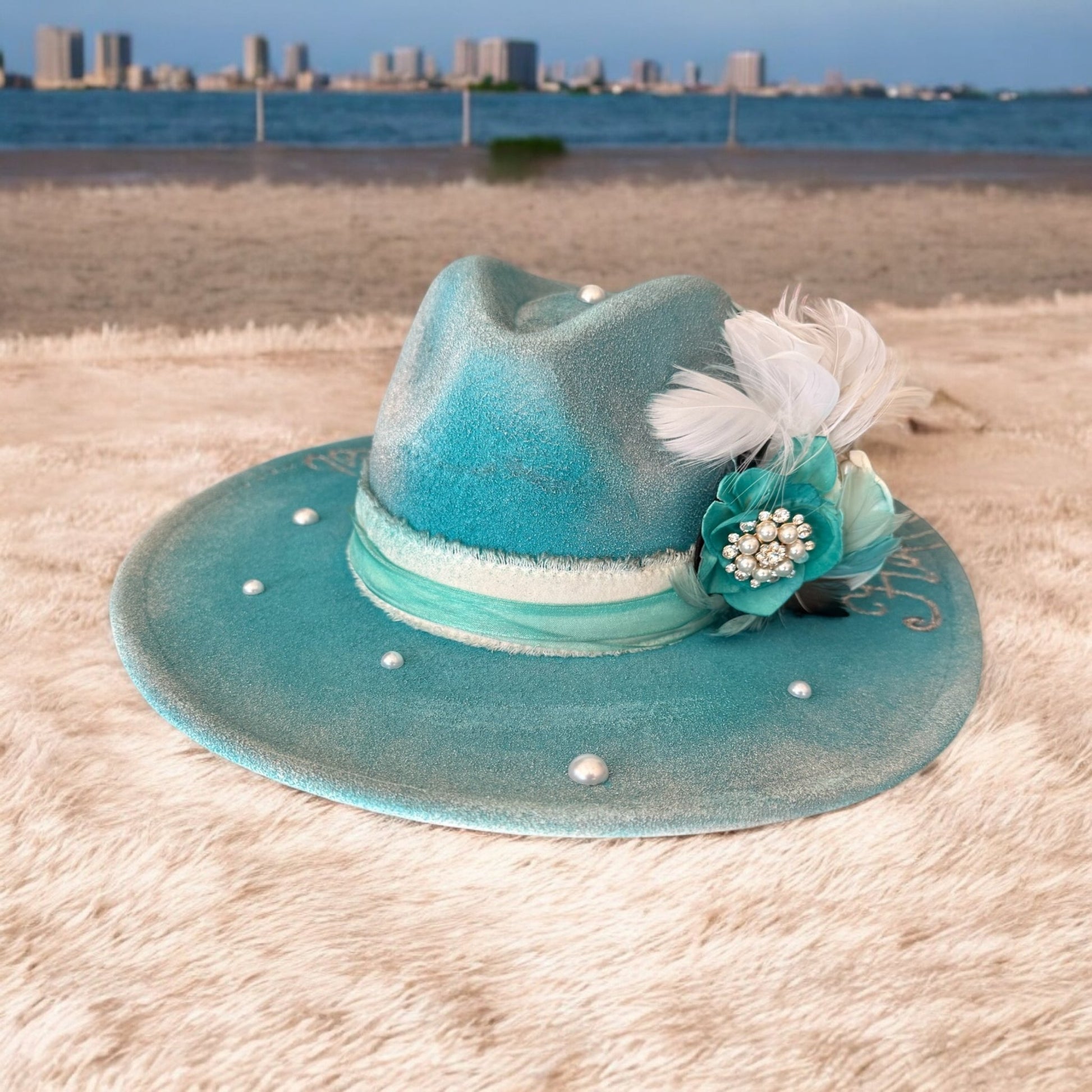 Breakfast at Tiffany’s Burned Rancher Hat - Mad Gringa Hats & Boutique