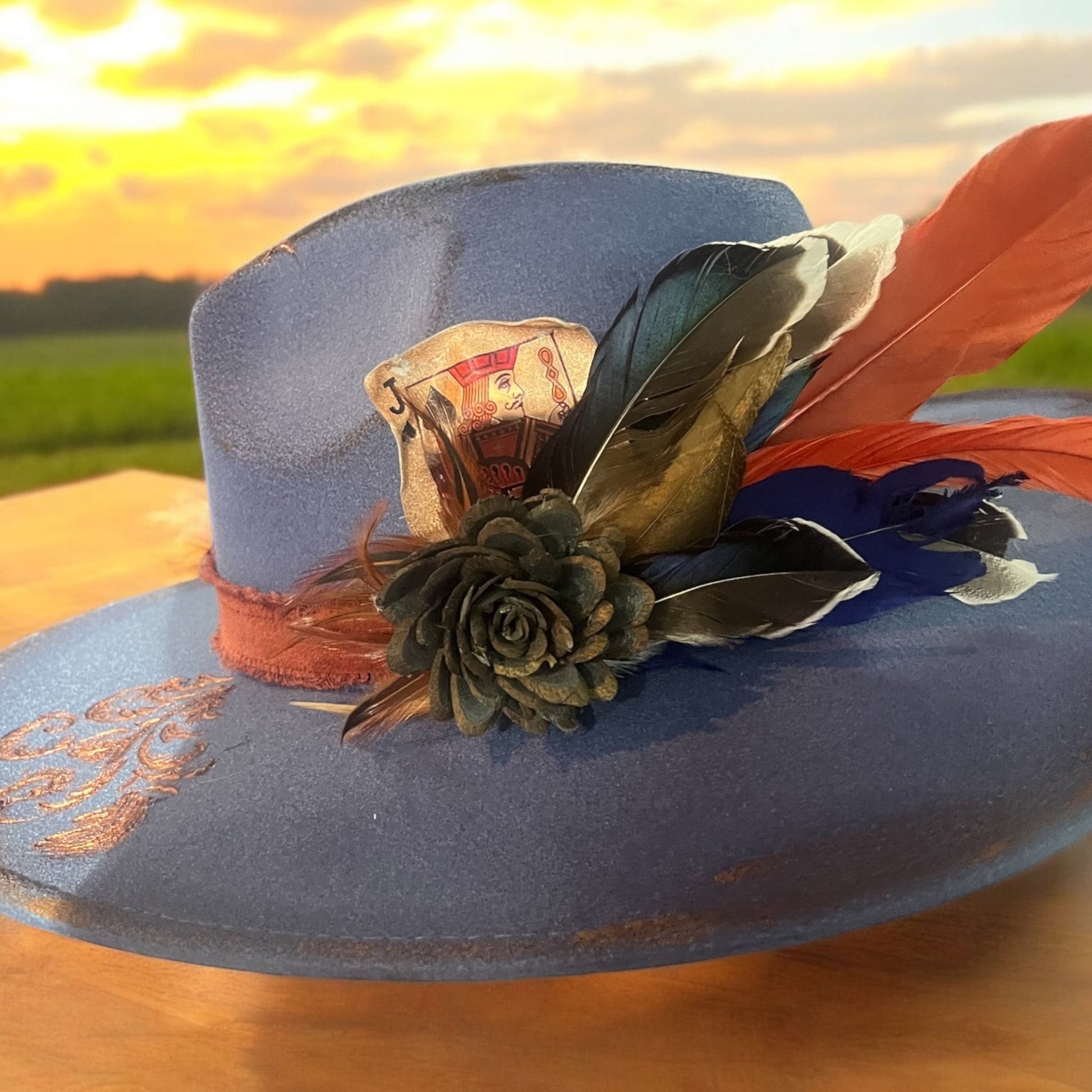 Bronzed Babe Burned Rancher Hat - Mad Gringa Hats & Boutique