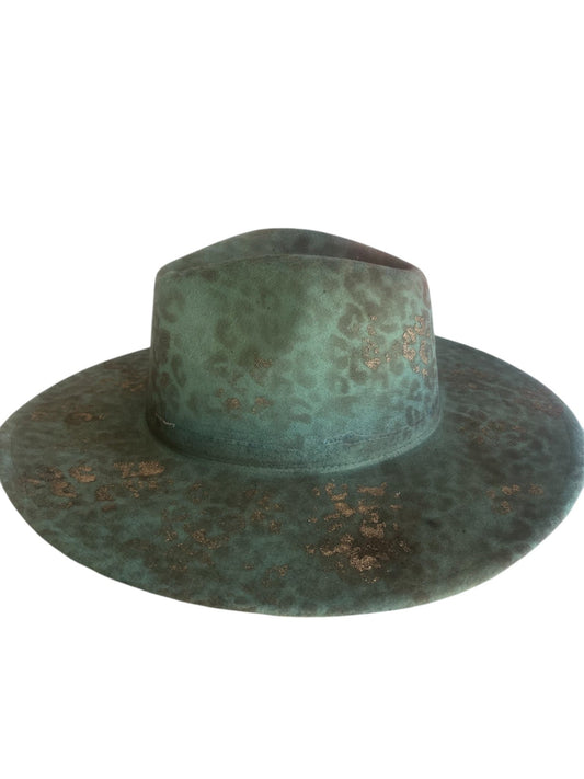 Hand Dyed Rancher Hat - Leopard - Mad Gringa Hats & Boutique