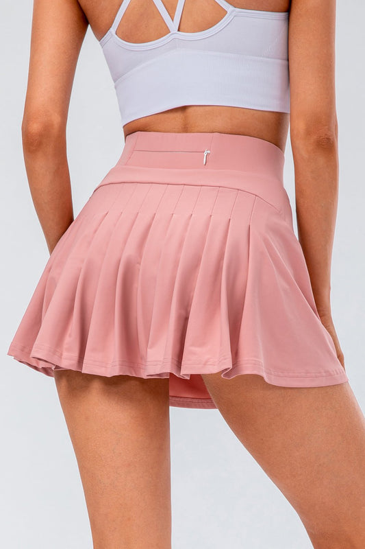 High Waist Pleated Active Skirt - Mad Gringa Hats & Boutique