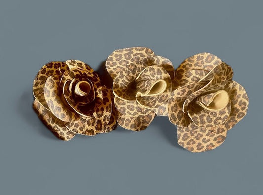 Leather Rose - Mad Gringa Hats & Boutique