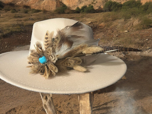 Let it Be Thy Quill Hat Fascinator - Mad Gringa Hats & Boutique