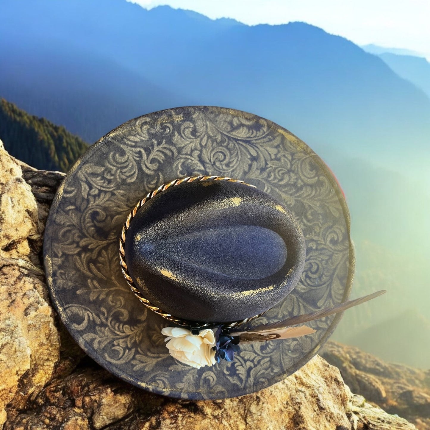 Once In A Blue Moon - Mad Gringa Hats & Boutique