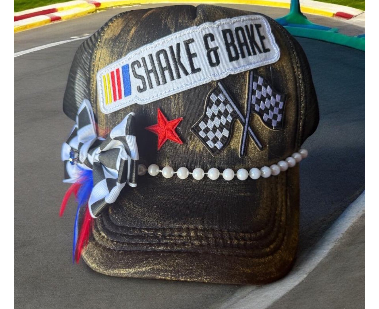 Shake And Bake Trucker Hat - Mad Gringa Hats & Boutique