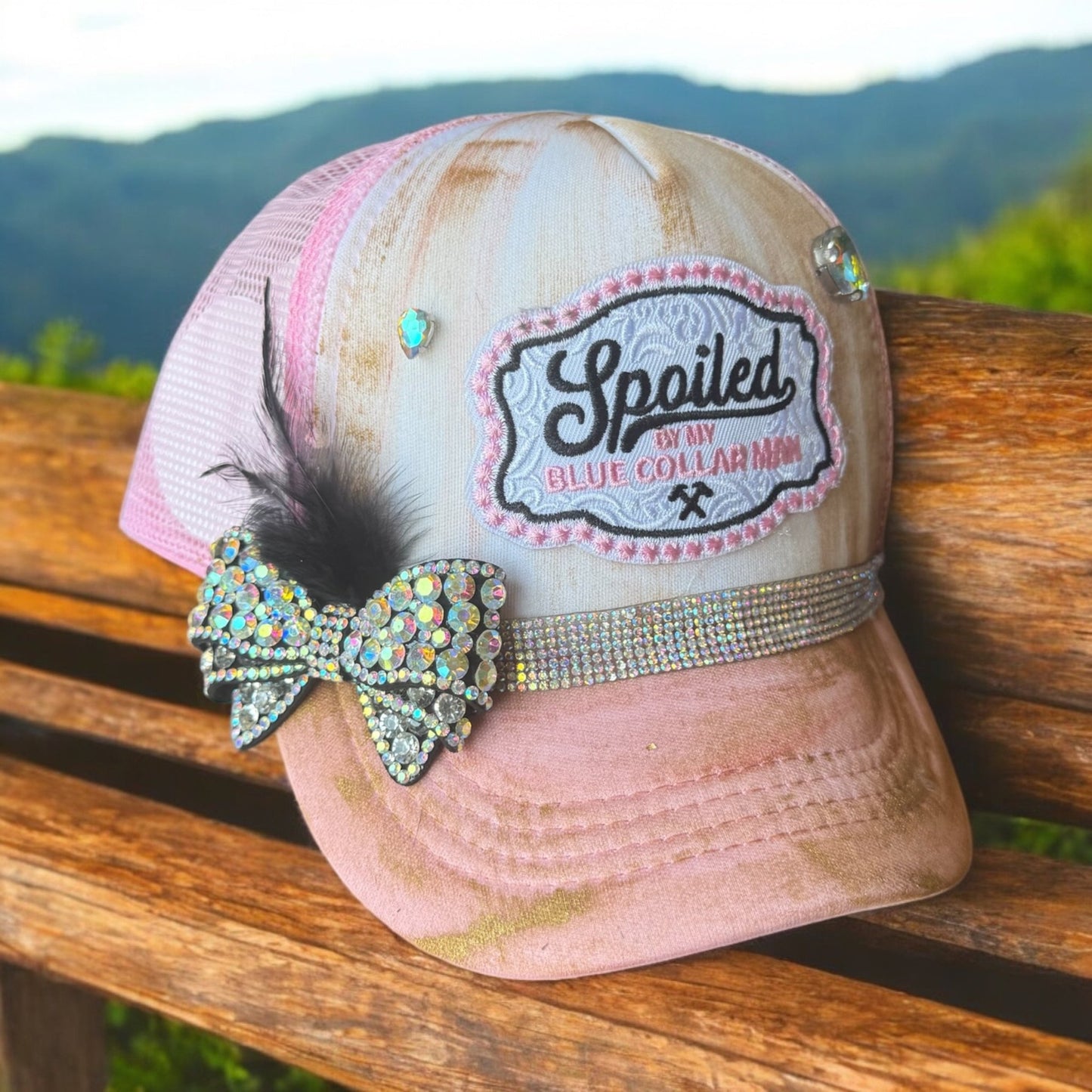 Spoiled Trucker Hat - Mad Gringa Hats & Boutique