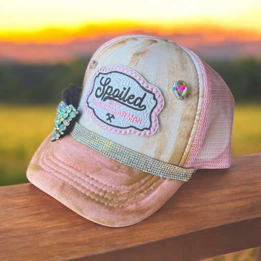 Spoiled Trucker Hat - Mad Gringa Hats & Boutique
