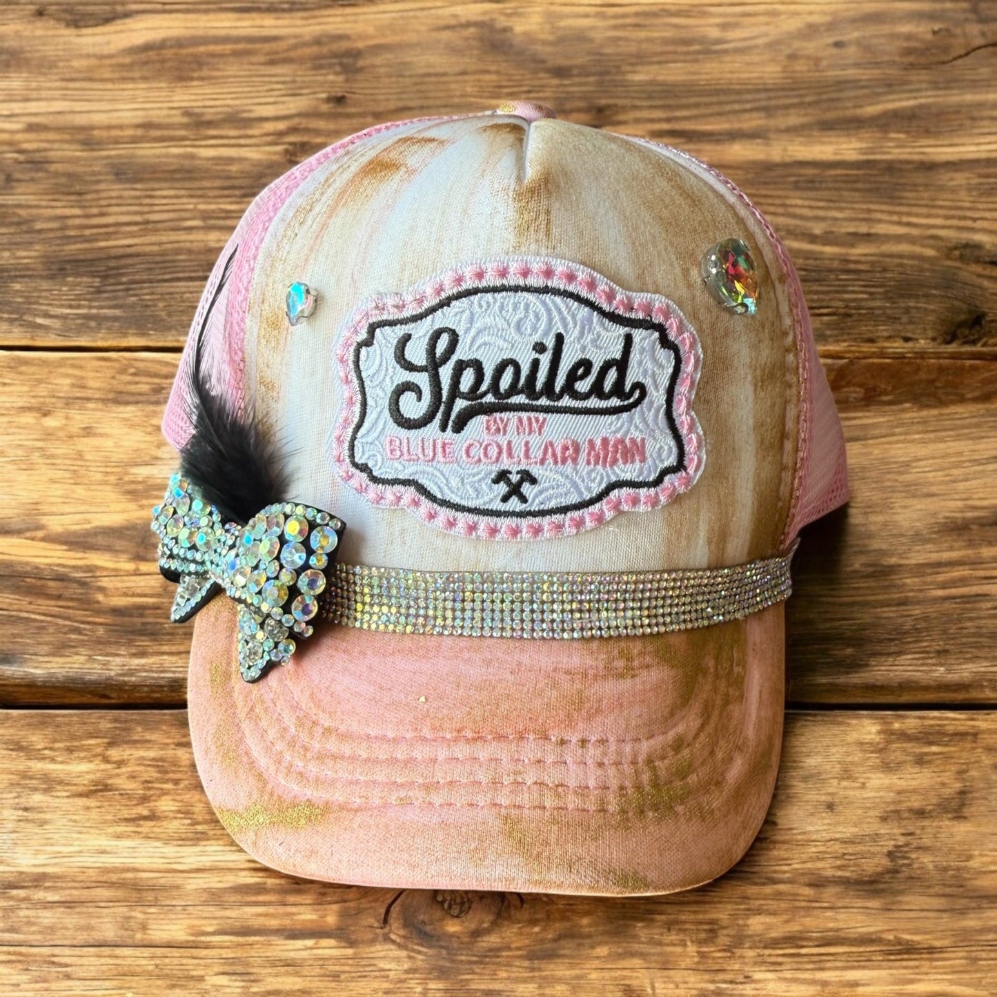 Spoiled Trucker Hat - Mad Gringa Hats & Boutique
