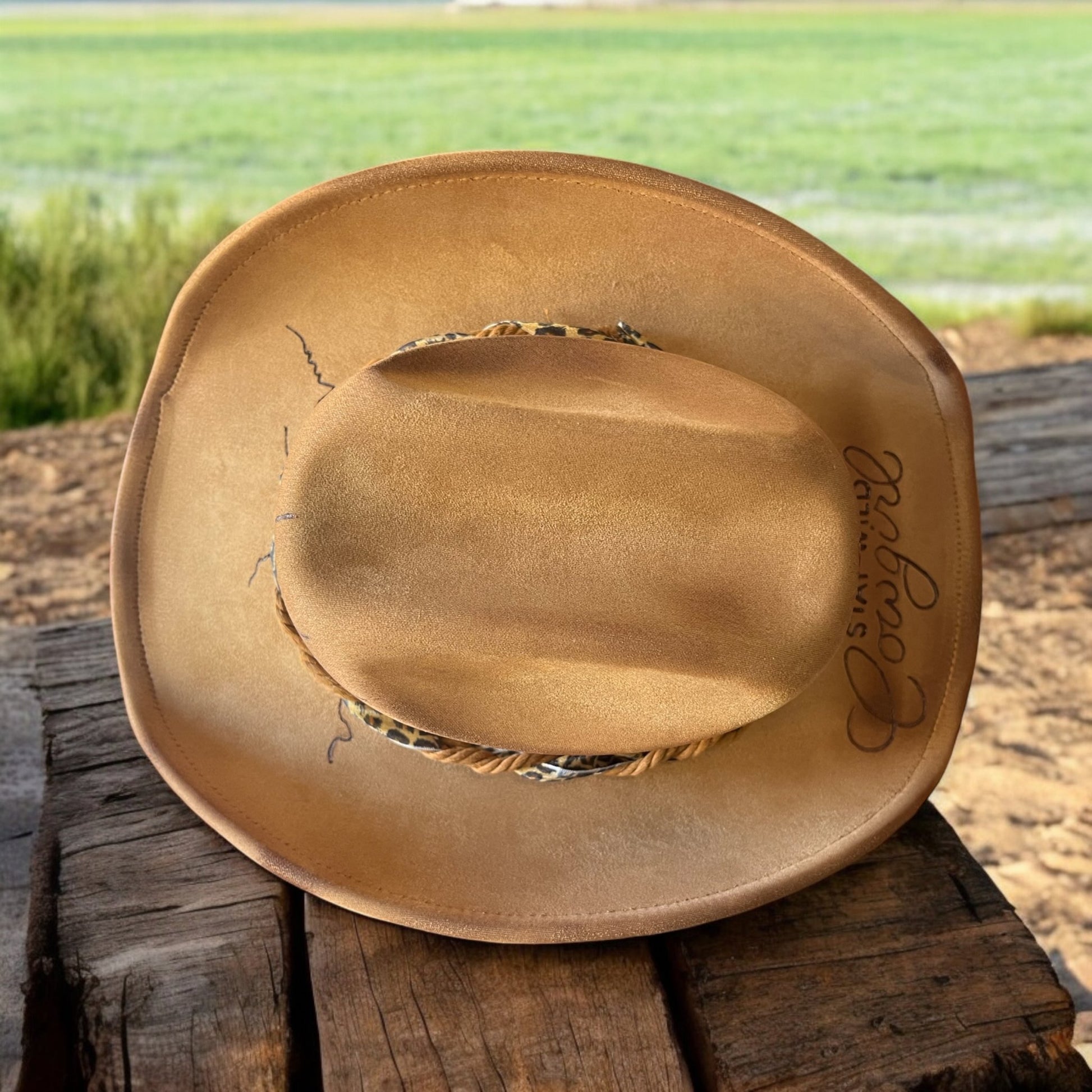 Stay Wild Cowgirl Burned Hat - Mad Gringa Hats & Boutique