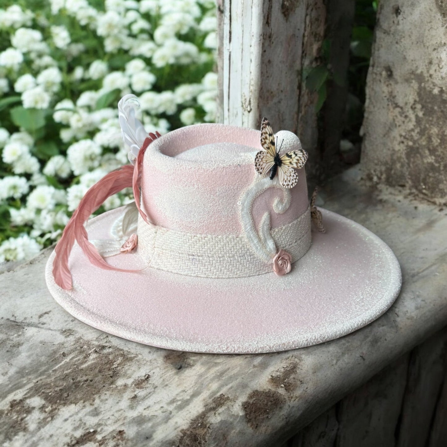 Tea Rose Rancher Hat - Mad Gringa Hats & Boutique