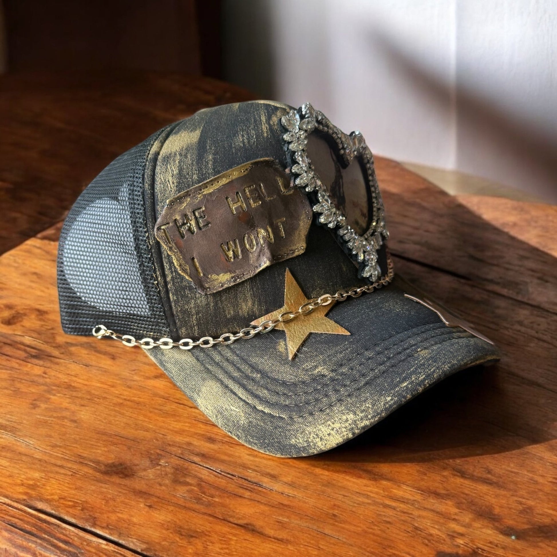 The Hell I Won’t Trucker Hat - Mad Gringa Hats & Boutique