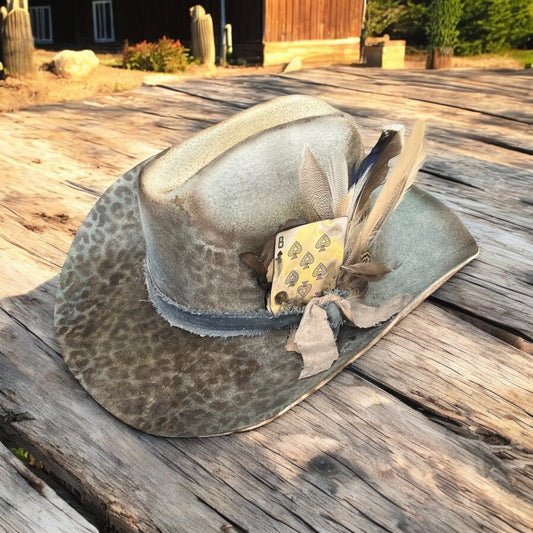 Wild and Blue Wool Cowboy Hat - Mad Gringa Hats & Boutique