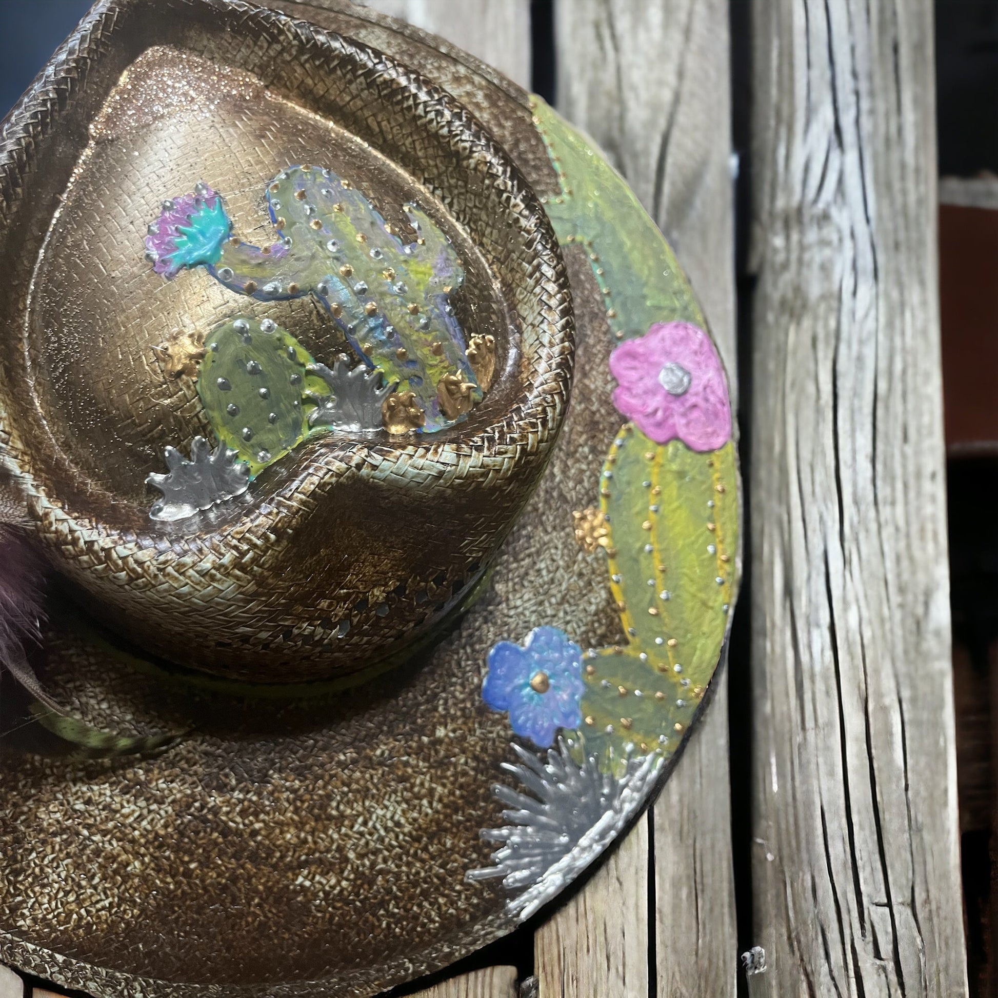 Cactus and Rust - Mad Gringa Hats & Boutique