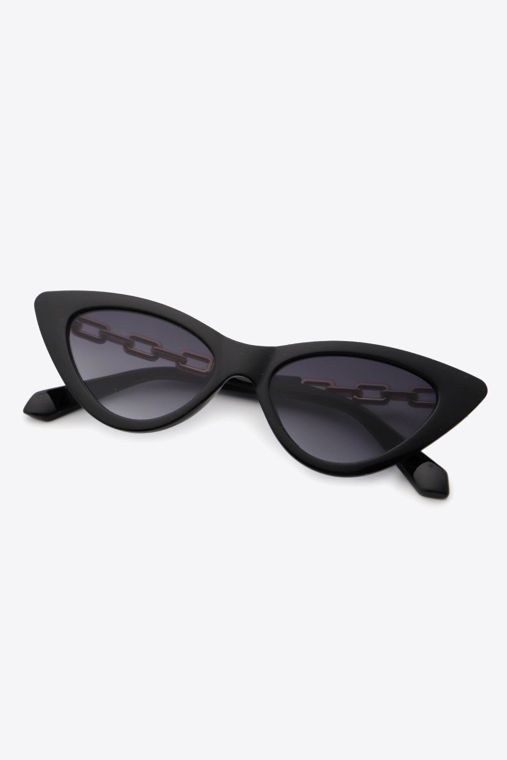 Chain Detail Cat-Eye Sunglasses - Mad Gringa Hats & Boutique