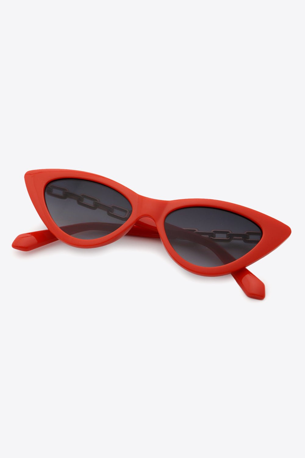 Chain Detail Cat-Eye Sunglasses - Mad Gringa Hats & Boutique