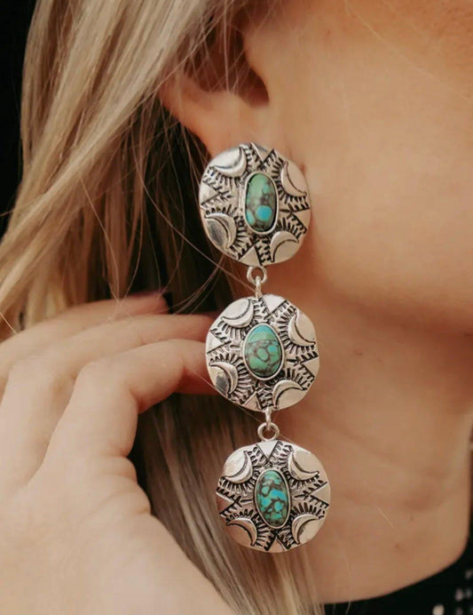 Concho Valley Earrings - Mad Gringa Hats & Boutique