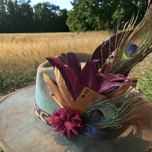 Feathered Indian - Mad Gringa Hats & Boutique