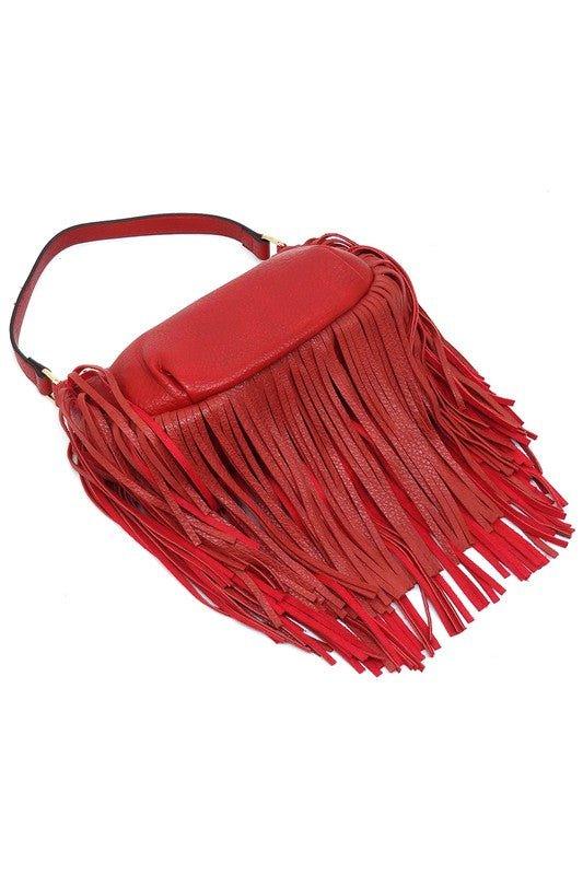 Fringe Shoulder Bag Hobo - Mad Gringa Hats & Boutique