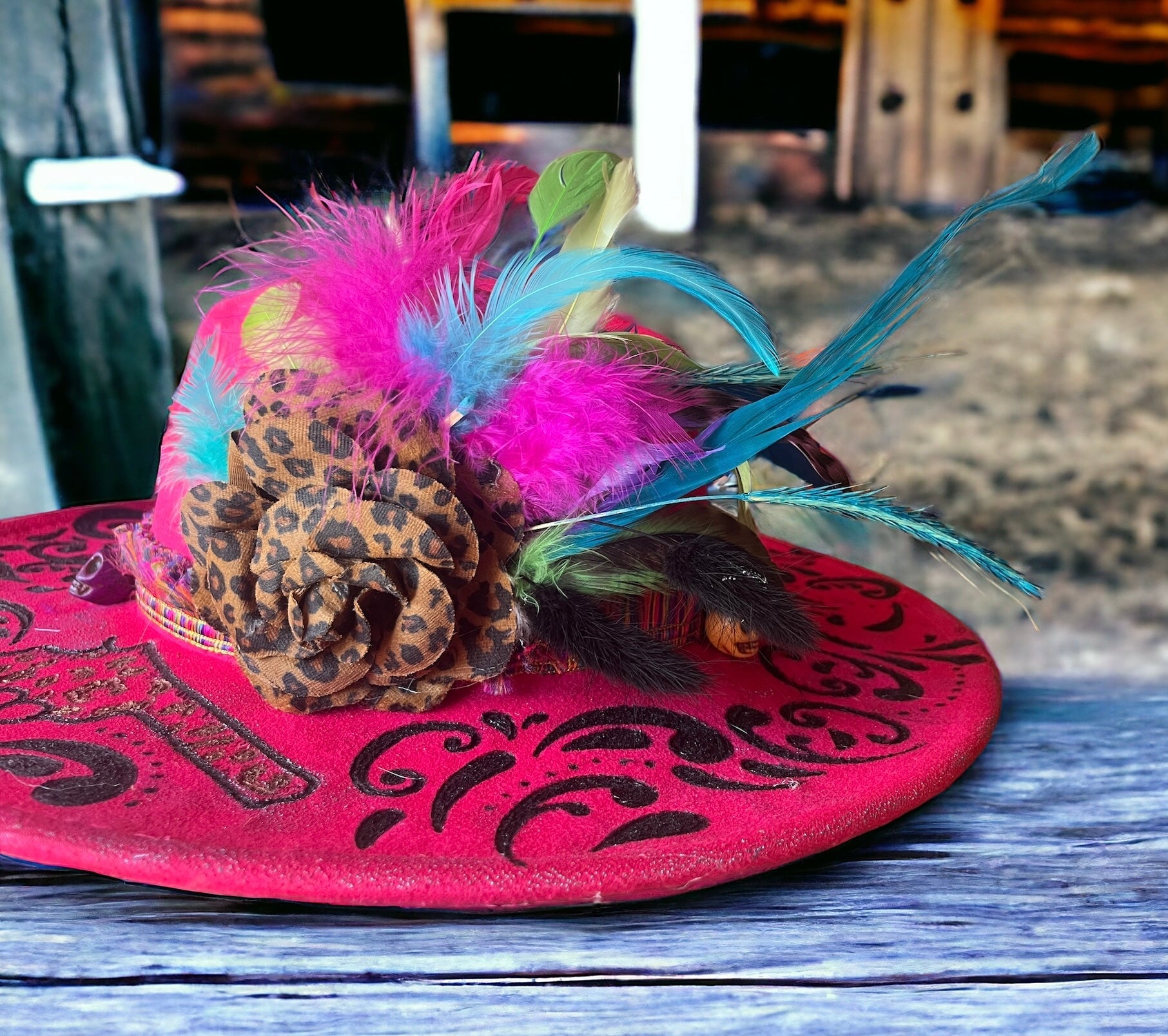 Hot to Trot Hat Fascinator - Mad Gringa Hats & Boutique