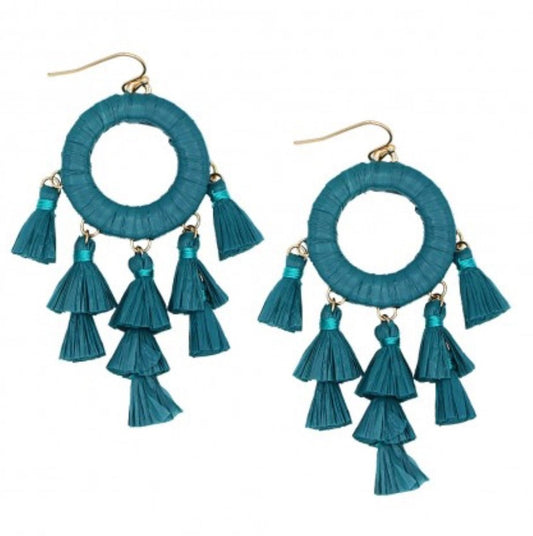 Jade Dangle Earrings - Mad Gringa Hats & Boutique