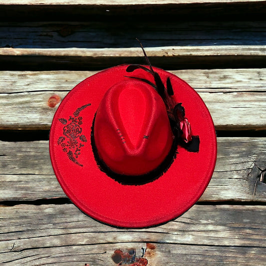 Lady In Red - Mad Gringa Hats & Boutique