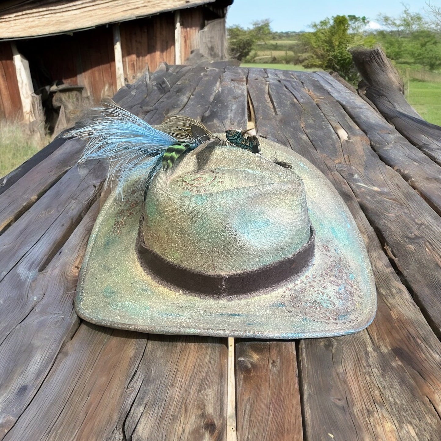 Patina Paisley - Mad Gringa Hats & Boutique