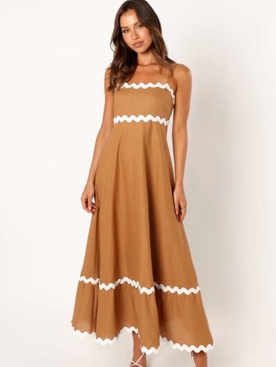 Spaghetti Strap Maxi Dress - Mad Gringa Hats & Boutique