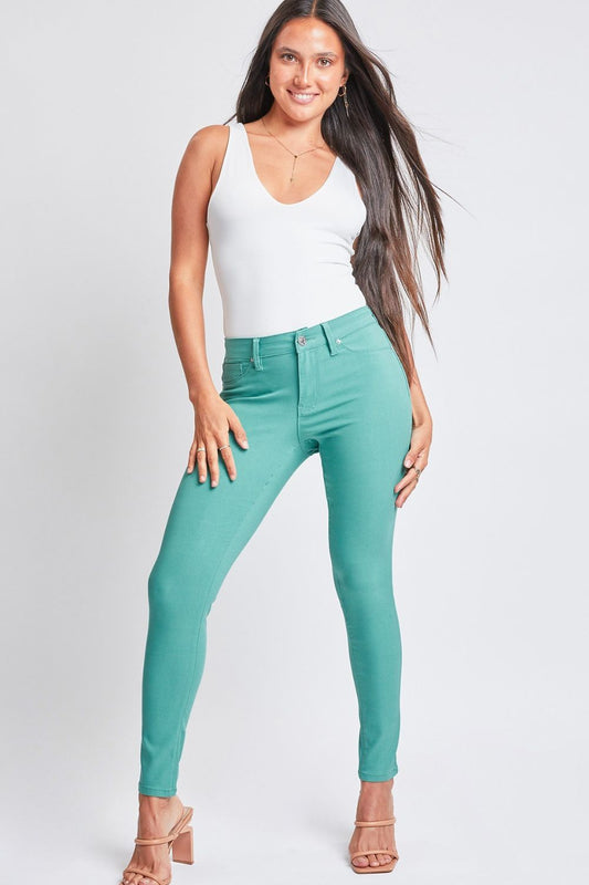 YMI Jeanswear Full Size Hyperstretch Mid-Rise Skinny Pants - Mad Gringa Hats & Boutique